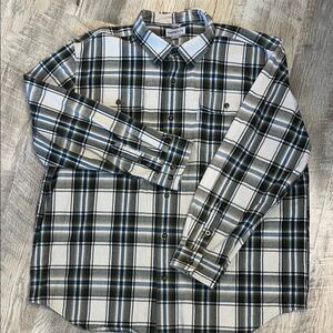 Carhartt Men's 2XL Plaid Flannel Shirt Original Fit Long Sleeve Workwear